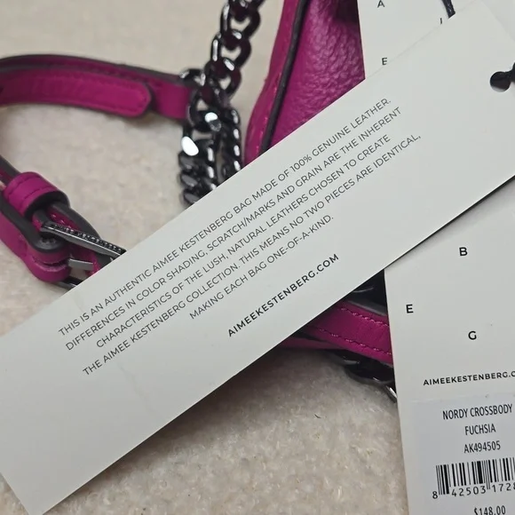 Aimee Kestenberg Nordy Crossbody Fuchsia - Picture 14 of 14